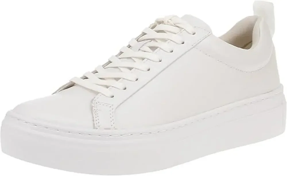 Vagabond Zoe Platform Sneakers White Leather Women's US 6 EU 36 New In Box